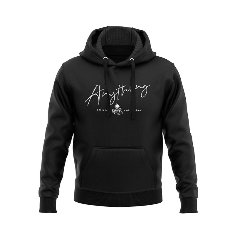 Bluza z kapturem Anything - Black