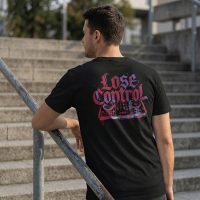 T-Shirt Lose Control - Black