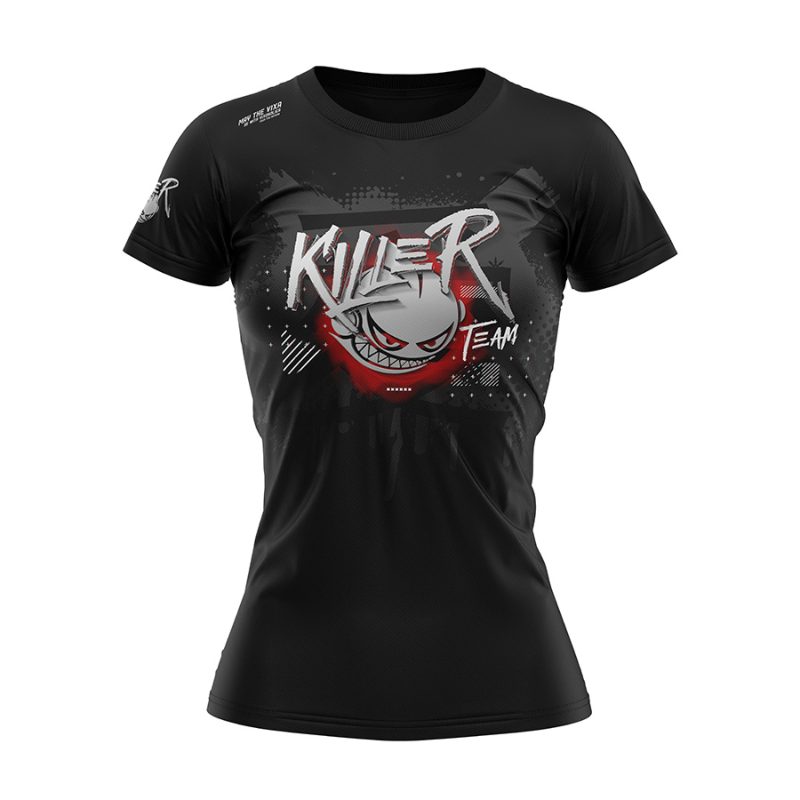 T-Shirt damski  Fullprint - DJ Killer 3D