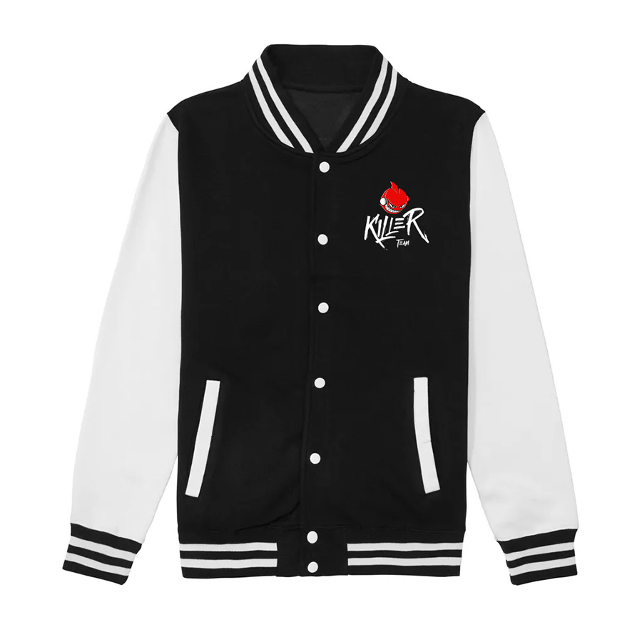 Bluza Baseballówka Czarno-Biała