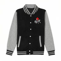 Bluza Baseballówka Czarno-Szara