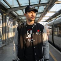 Bluza Baseballówka Czarno-Biała