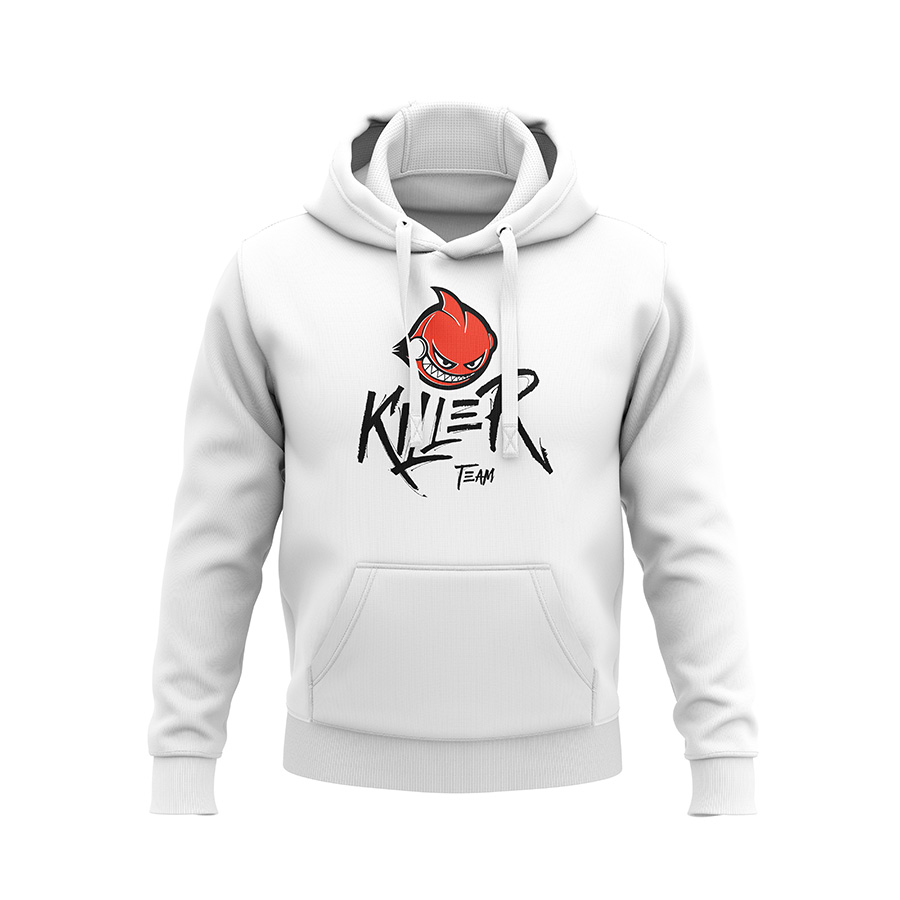 Bluza z kapturem Killer Team - White