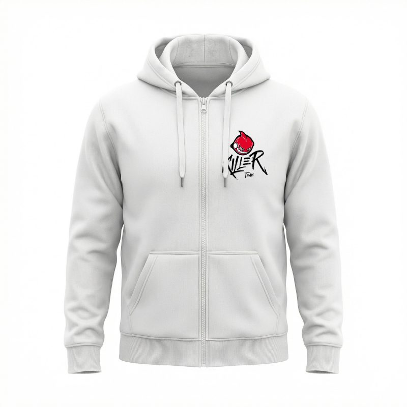 Bluza rozpinana Killer Team - White