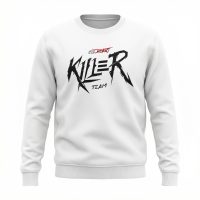 Bluza bez kaptura Listen To Your Killer Team - White